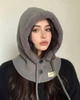 Капор жіночий теплий 1177 One size Сірий 01489 - изображение 2