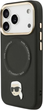 Панель Karl Lagerfeld Big Strap Karl Metal Logo MagSafe  do Apple iPhone 17 Pro Black (3666339539771) - зображення 2