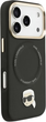 Панель Karl Lagerfeld Big Strap Karl Metal Logo MagSafe do Apple iPhone 17 Pro Max Black (3666339539788) - зображення 4