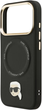Панель Karl Lagerfeld Big Strap Karl Metal Logo MagSafe do Apple iPhone 17 Pro Max Black (3666339539788) - зображення 5