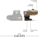 Увеличитель - Магнифер EOTech G45 Tan 5х w/STS Mount (G45.STS) + ПОДАРОК Бандаж Кровоостанавливающий Израильский EVERLIT - изображение 8