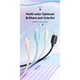 Дата USB-C кабель USB-C 3.0m 100W black Essager - зображення 4