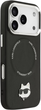 Панель Karl Lagerfeld Choupette Pin MagSafe do Apple iPhone 17 Pro Black (3666339496128) - зображення 5