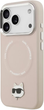 Etui Karl Lagerfeld Choupette Pin MagSafe do Apple iPhone 17 Pro Max Pink (3666339495954) - obraz 3