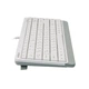 Клавиатура A4Tech FK11 Fstyler Compact Size USB White (4711421953245) - изображение 3