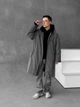 Дождевик Черный Мужской Однотонная Куртка С Принтом Vet L-XL (369550) - изображение 3
