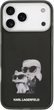 Панель Karl Lagerfeld IML Aquarelle Karl & Choupette MagSafe do Apple iPhone 17 Pro Max Black (3666339531201) - зображення 3