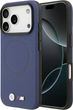 Панель BMW M FW Metal Logo MagSafe для Apple iPhone 17 Pro Navy Blue (BMHMP17L25PFWSMB) - зображення 1
