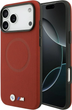 Панель BMW M FW Metal Logo MagSafe для Apple iPhone 17 Pro Max Red (BMHMP17X25PFWSMR) - зображення 1