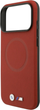 Панель BMW M FW Metal Logo MagSafe для Apple iPhone 17 Pro Max Red (BMHMP17X25PFWSMR) - зображення 6