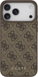 Панель Guess 4G Classic Case для iPhone 17 Pro Max Brown (3666339556174) - зображення 3