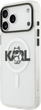 Панель Karl Lagerfeld IML Choupette Sketch Logo MagSafe do Apple iPhone 17 Pro Transparent (3666339504694) - зображення 3