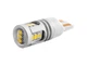 Светодиодная автолампа T10 W5W 9-32В 10Вт SMD2016-15led белый - изображение 1