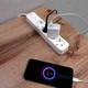 Сетевой удлинитель VIDEX ONCORD с выключателем 4 розетки 3 м Белый (VF-PD43G-W) - изображение 3