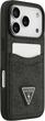 Панель Guess 4G Double Card Triangle для iPhone 17 Pro Black (3666339552640) - зображення 4