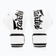 Рукавички боксерські з бинтами Fairtex BGV14 10 унцій, білі - изображение 2