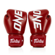Рукавички боксерські шкіряні з бинтами Fairtex BGV1-ONE 12 унцій, червоні - изображение 4