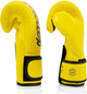 Рукавички боксерські з бинтами Fairtex BGV14 12 унцій, жовті - изображение 5