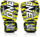 Рукавички боксерські шкіряні з бинтами Fairtex BGV-ONE X STBG 10 унцій, жовті - изображение 4