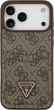 Панель Guess 4G Double Card Triangle для iPhone 17 Pro Max Brown (3666339552619) - зображення 3