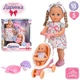 Интерактивная кукла Limo Toy M 6195 Даринка ходит, поет,говорит высота 40 см - изображение 1