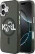 Панель Karl Lagerfeld IML Glitter Karl & Choupette Sketch MagSafe do Apple iPhone 17 Black (3666339504472) - зображення 1