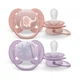 Пустушка Philips AVENT Ultra Soft ультрам'яка 0-6 міс. 2 шт (SCF091/09) (273410) - зображення 1