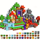 Магнитный конструктор Minecraft 500 шт по игре Майнкрафт Крепость Mk001022.5 - изображение 8