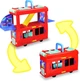 Игровой набор Автобус для вечеринки Свинки Пеппы 2 в 1 Peppa's Pig Party Bus Playset (F8881) - изображение 5