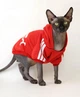Толстовка для котов (кошек) Adidog XS Красный - изображение 3