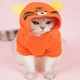 Толстовка для котов (кошек) Карнавал Тигр M Оранжевый - изображение 3