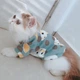 Толстовка для котов (кошек) Лаки Зайчик M Голубой - изображение 7