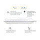 Подушка MirSon 1278 Royal Pearl Hand Made с эвкалиптом Мягкая 50х70 см (2200001519855) (326478) - изображение 3