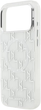 Панель Karl Lagerfeld IML KL Monogram MagSafe do Apple iPhone 17 Pro Max White (3666339505981) - зображення 6