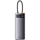 Перехідник HUB Metal Gleam Series 7-Port Clarity (Type-C to HDMI+USB3.0*3+PD+SD/TF) (B000307) Baseus (2000003516070) - зображення 2