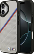 Панель BMW M Quilted Logo MagSafe для Apple iPhone 17 Gray (BMW838) - зображення 1