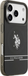 Etui U.S. Polo Assn DH and Bottom Stripe Logo MagSafe do Apple iPhone 17 Pro Black (3666339543907) - obraz 4