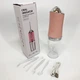 Іригатор для чищення зубів та порожнини рота Oral Irrigator з акумулятором та змінними насадками Рожевий - изображение 5