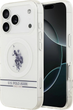 Etui U.S. Polo Assn DH and Bottom Stripe Logo MagSafe do Apple iPhone 17 Pro Max White (3666339543877) - obraz 1