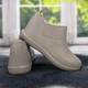 Зимние женские калоши Dago Style бежевые на меху 40р (26 см) 4551 - изображение 5
