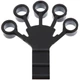 Еспандер-тренажер для пальців (1шт) SP-Planeta (силікон, Чорний) (FI-9672_Чорний) - изображение 4