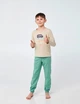 Пижама для мальчика SMIL 104753 Бежевый р.92 - изображение 1