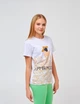 Футболка для девочки SMIL 110746 Белый р.152 - изображение 3