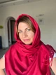 Теплый кашемировый шарф палантин Салли 180*65 см бордовий однотонный - изображение 6