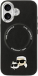 Панель Karl Lagerfeld Karl & Choupette Pin MagSafe do Apple iPhone 17 Black (3666339494971) - зображення 4