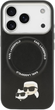 Панель Karl Lagerfeld Karl & Choupette Pin MagSafe do Apple iPhone 17 Pro Black (3666339494995) - зображення 4