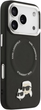 Панель Karl Lagerfeld Karl & Choupette Pin MagSafe do Apple iPhone 17 Pro Black (3666339494995) - зображення 5