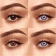 Фиолетовые контактные линзы ELITE Lens Фиолет2 2 шт - изображение 4