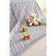 Плед Прованс Soft косы Серый 90x130 см (11695) (265009) - изображение 1