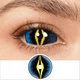 Склеральные линзы желтые на весь глаз ELITE Lens Енімал Елоу 2 шт - изображение 4